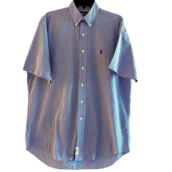 Ralph Lauren Blake button up short sleeve shirt. Size M
C - Picture 1 of 12